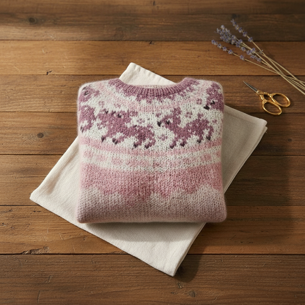 Ada | Fair Isle Reindeer Christmas Jumper for Women