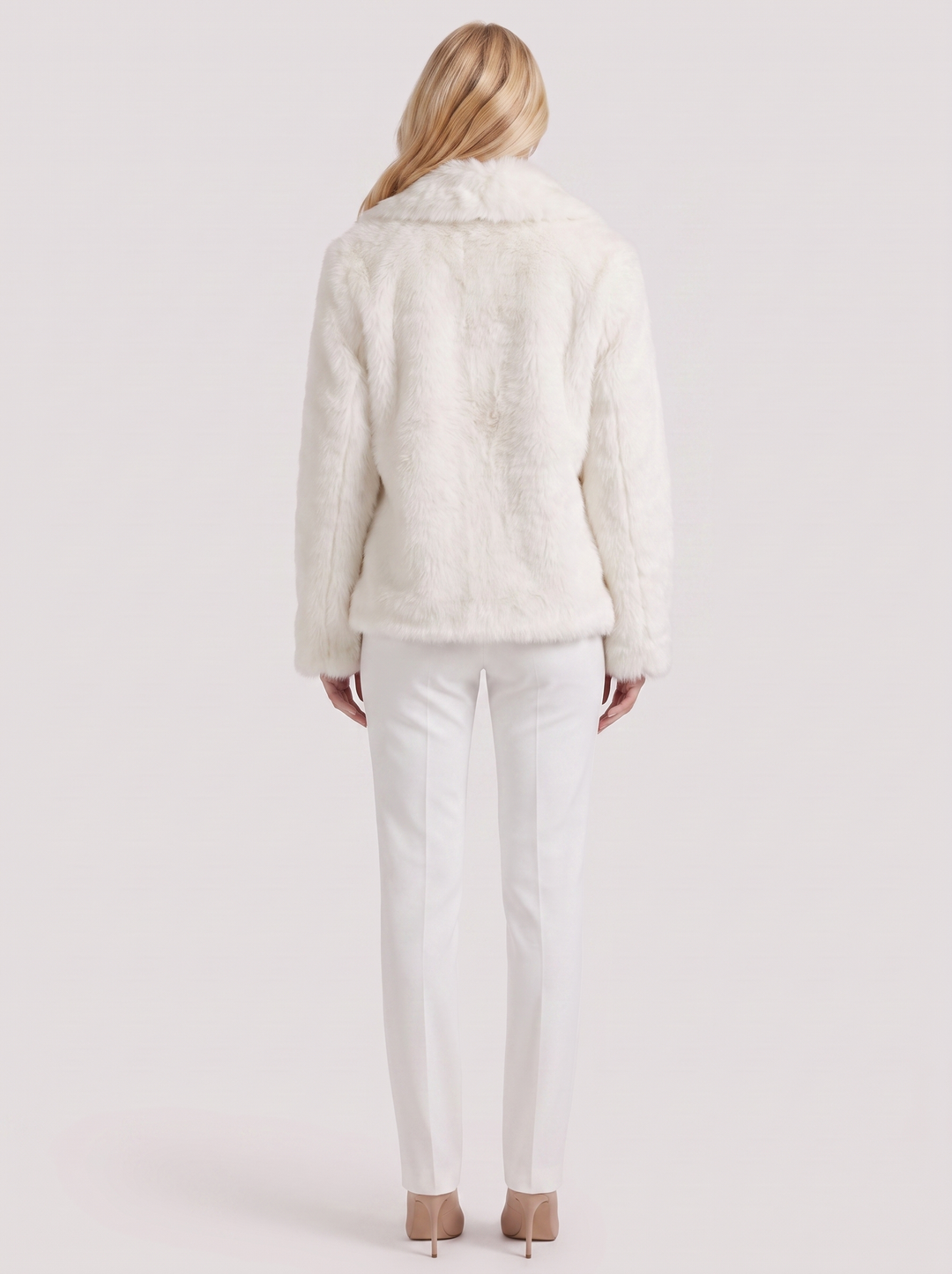 Amelie | Cosy Short Winter Faux Fur Coat