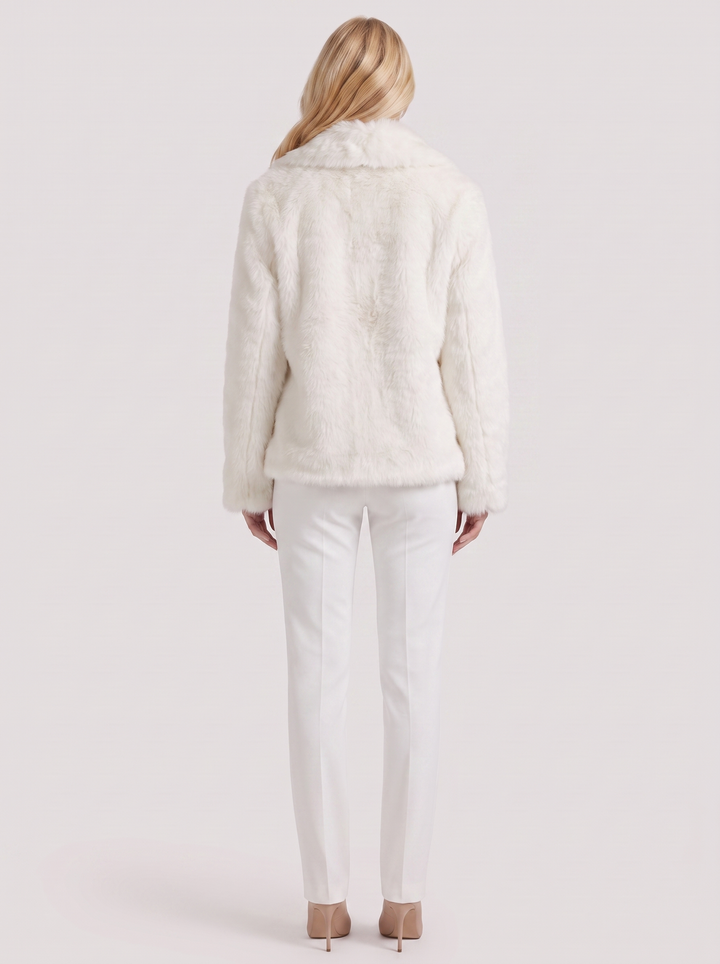 Amelie | Cosy Short Winter Faux Fur Coat