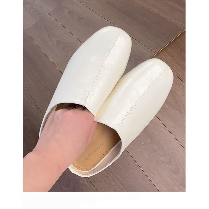 Amelie | Effortless Square Toe Mule Slippers
