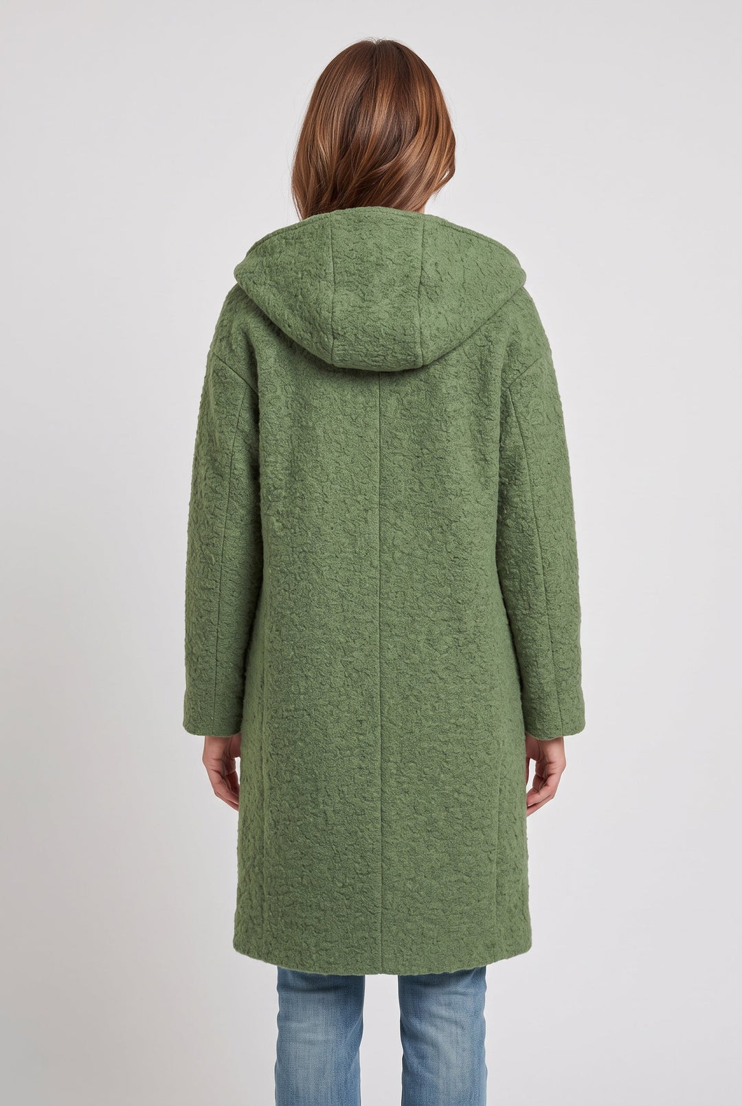 Arabella | Timeless Hooded Longline Faux Fur Coat