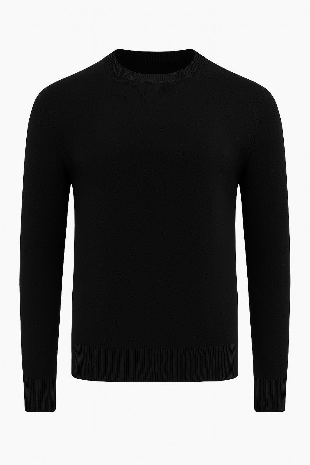 Archie | Elegant Fine Knit Crew Neck Mens Jumpers
