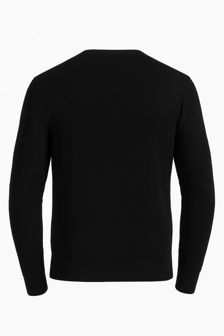 Archie | Elegant Fine Knit Crew Neck Mens Jumpers