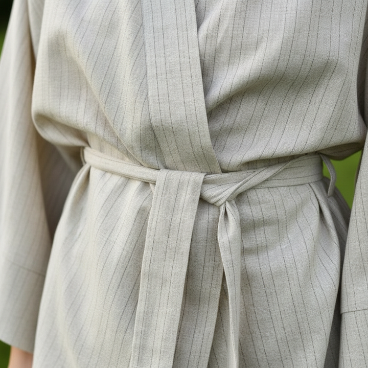 Aria | Chic Belted Kimono Ladies Dressing Gowns with Shorts