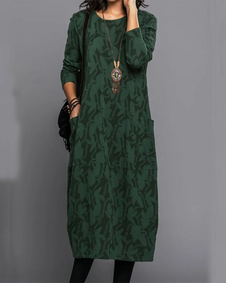 Aria | Stylish Long Sleeve Maxi Jumper Dress