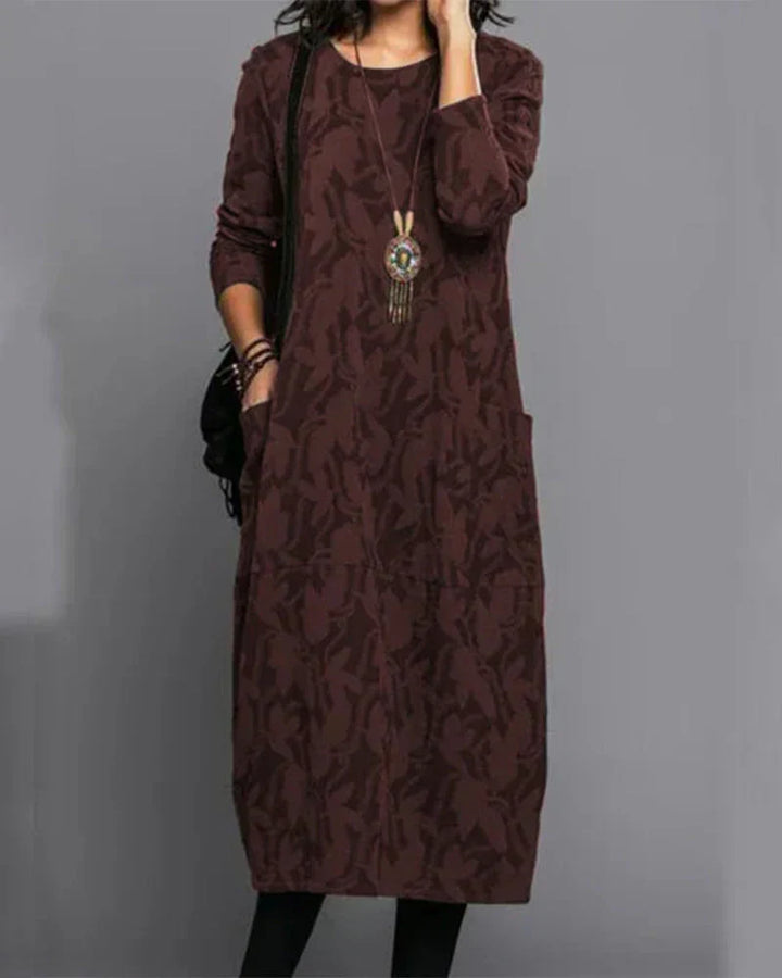 Aria | Stylish Long Sleeve Maxi Jumper Dress