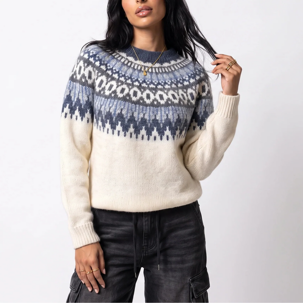 Aria | Timeless Fair Isle Christmas Jumper for Women