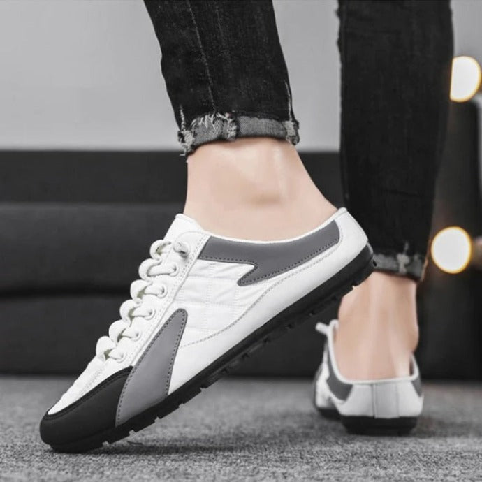 Caleb | Timeless Quilted Mule Trainer Slippers