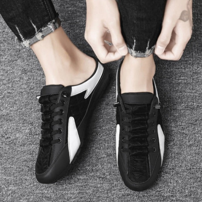 Caleb | Timeless Quilted Mule Trainer Slippers