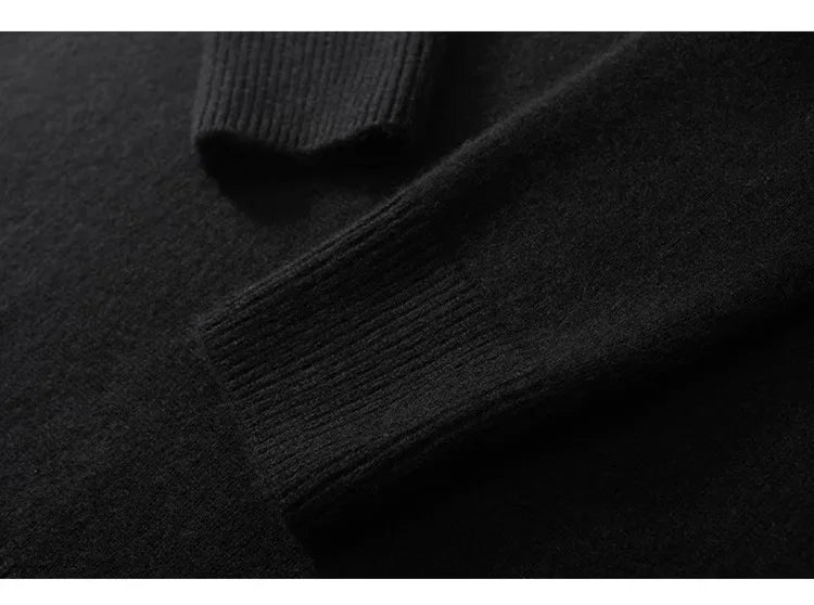 Chloe | Relaxed High Neck Womens Jumpers with Ribbed Trim