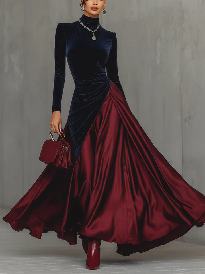 Daisy | Timeless Velvet Maxi Christmas Dress
