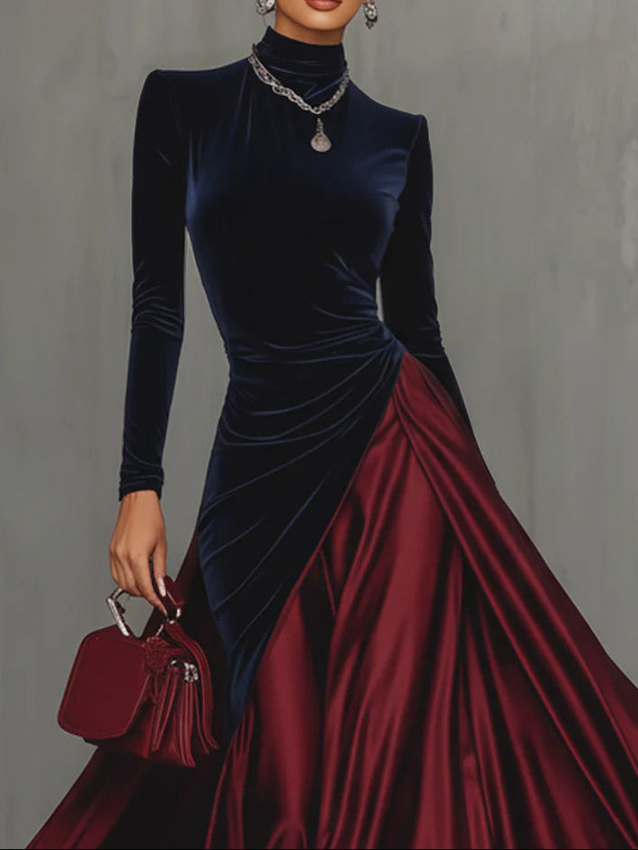 Daisy | Timeless Velvet Maxi Christmas Dress