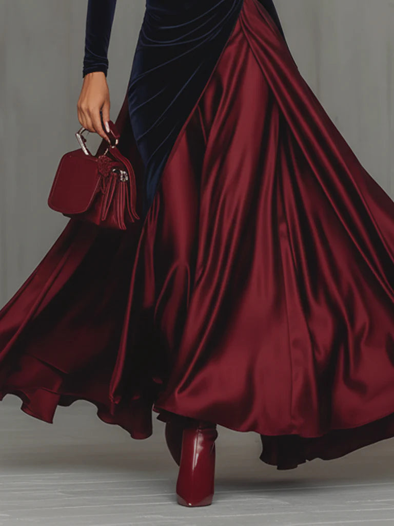 Daisy | Timeless Velvet Maxi Christmas Dress