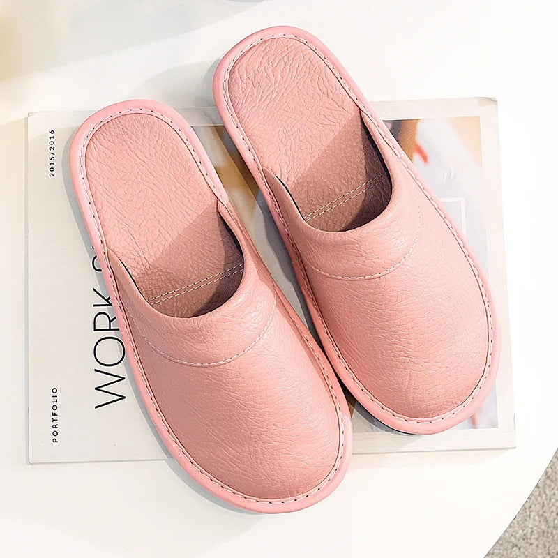Dylan | Stylish Slip-On Mule House Slippers with Stitched Toe
