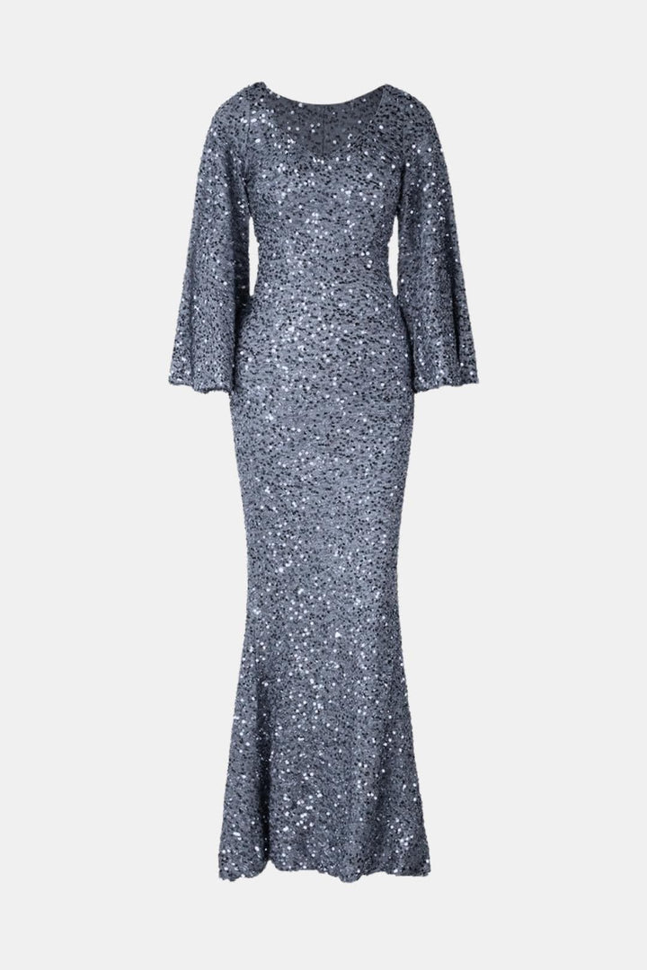 Eden | Sequin Mermaid Maxi Dress for Xmas Party Wear