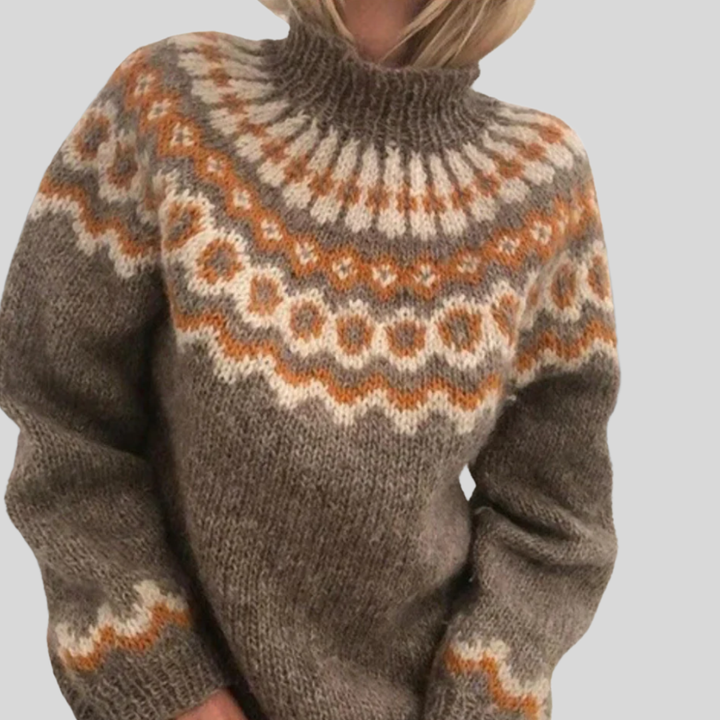 Eleanor | Timeless Fair Isle Christmas Jumper for Women