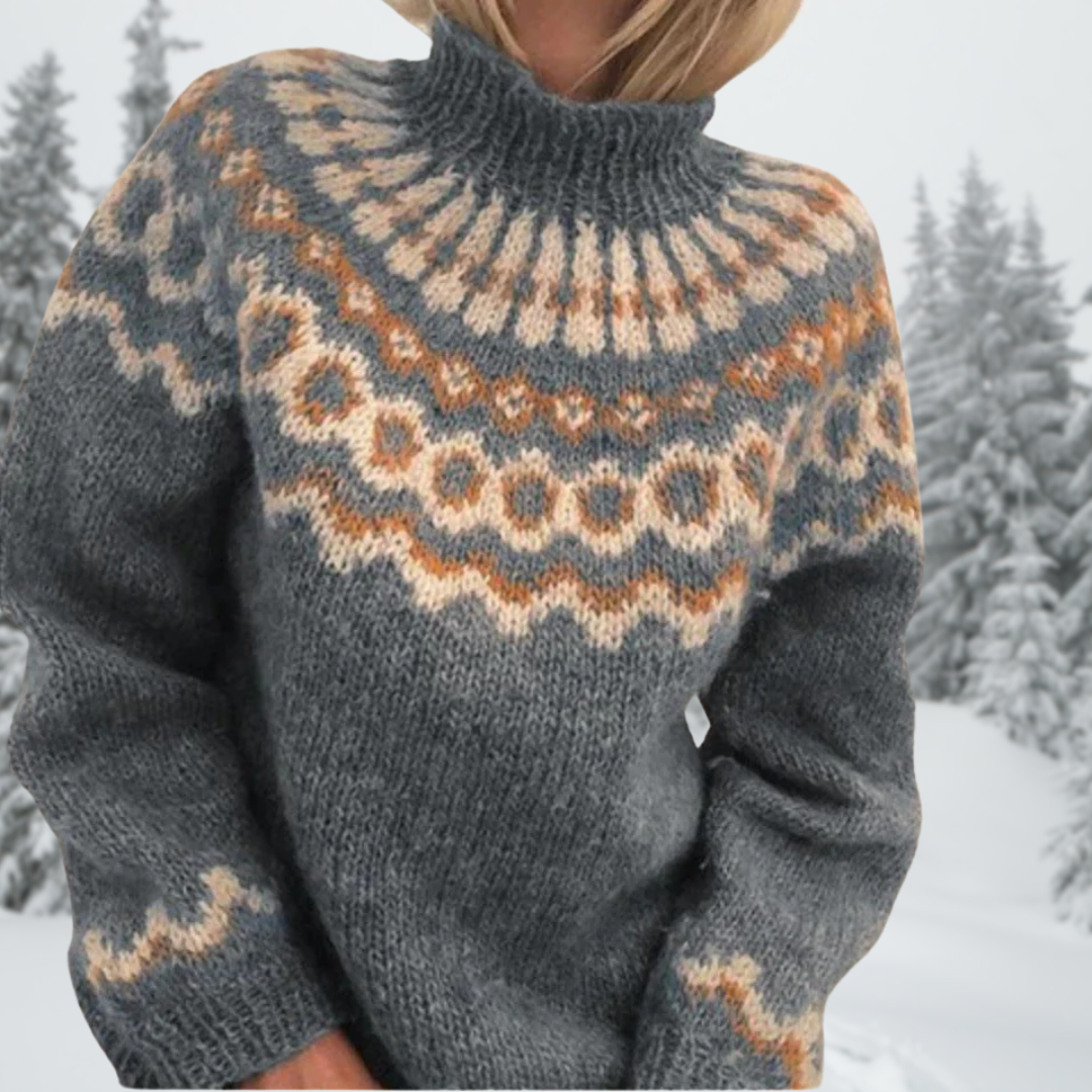 Eleanor | Timeless Fair Isle Christmas Jumper for Women