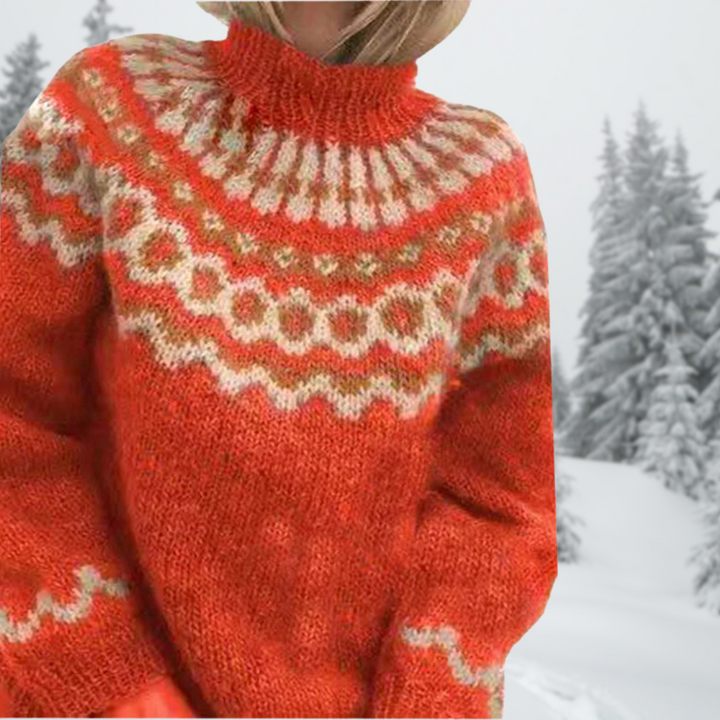 Eleanor | Timeless Fair Isle Christmas Jumper for Women