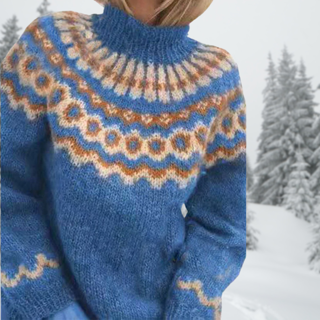 Eleanor | Timeless Fair Isle Christmas Jumper for Women