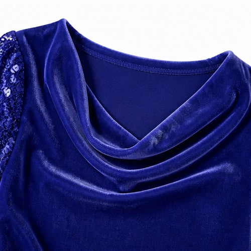 Ella | Polished Sequin Sleeve Xmas Party Wear Dress