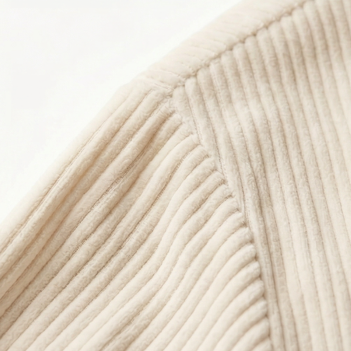 Elodie | Timeless Ribbed Full Length Ladies Dressing Gowns