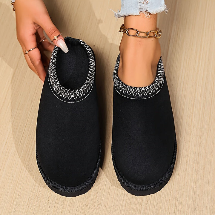 Emily | Timeless Cozy Platform Clog Slippers