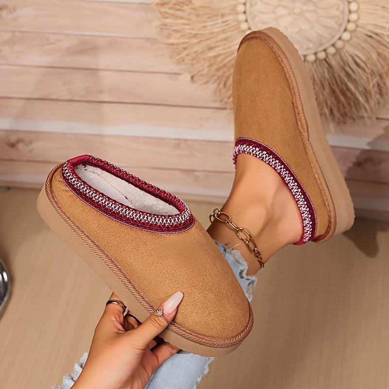 Emily | Timeless Cozy Platform Clog Slippers