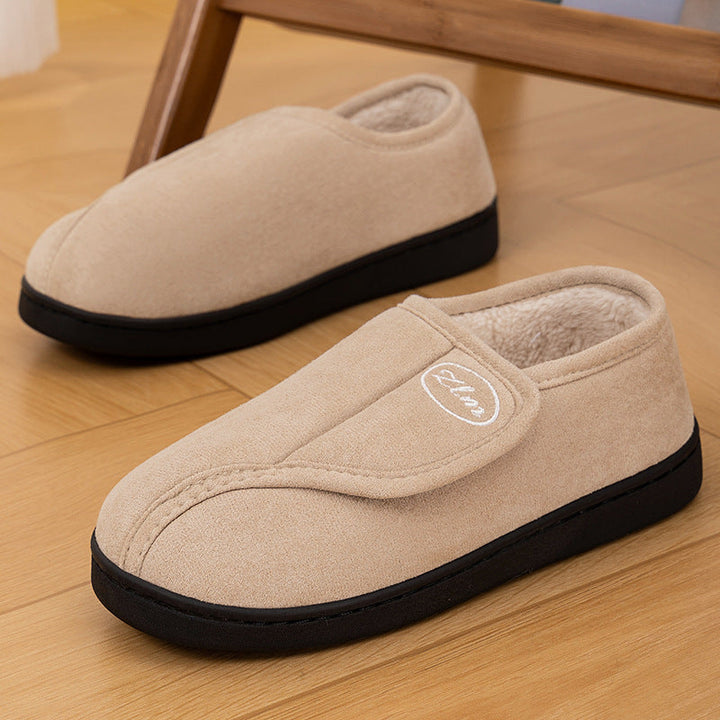 Erin | Stylish Adjustable Strap Fleece Lined Slippers