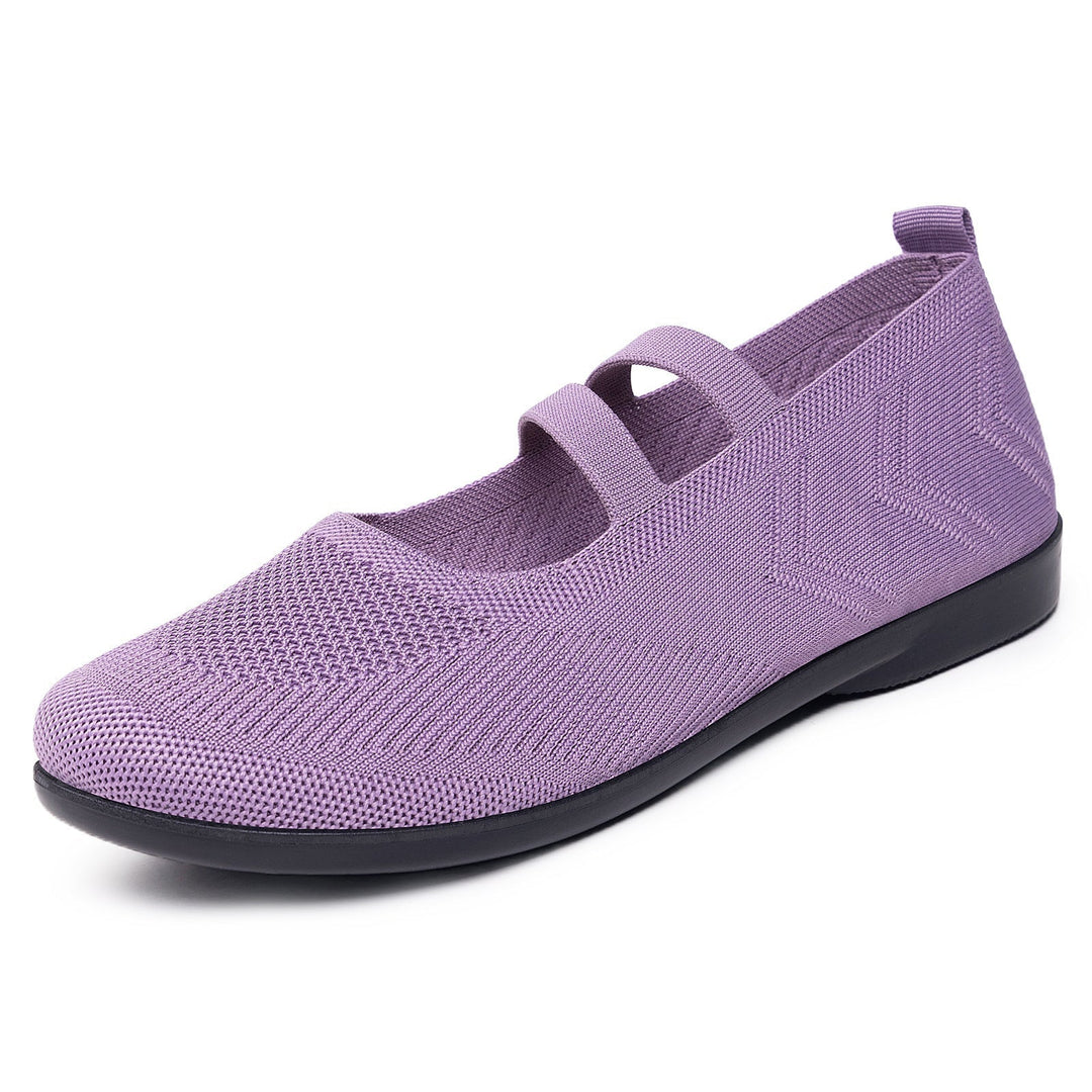Grace | Chic Mary Jane Knit Slippers with Breathable Comfort Sole