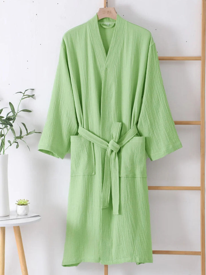 Harriet | Cosy Textured Kimono Ladies Dressing Gowns