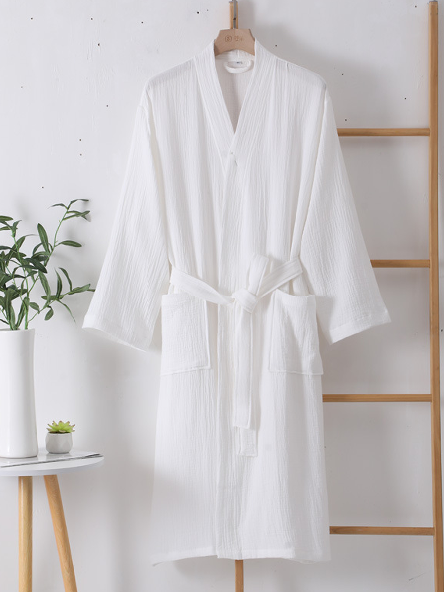 Harriet | Cosy Textured Kimono Ladies Dressing Gowns