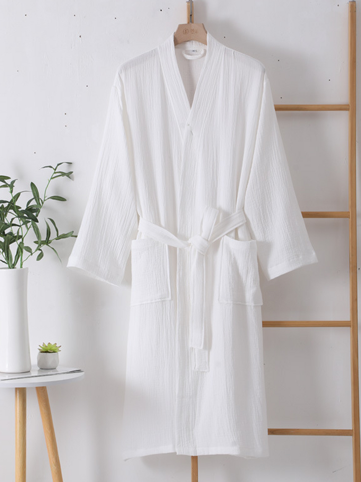 Harriet | Cosy Textured Kimono Ladies Dressing Gowns