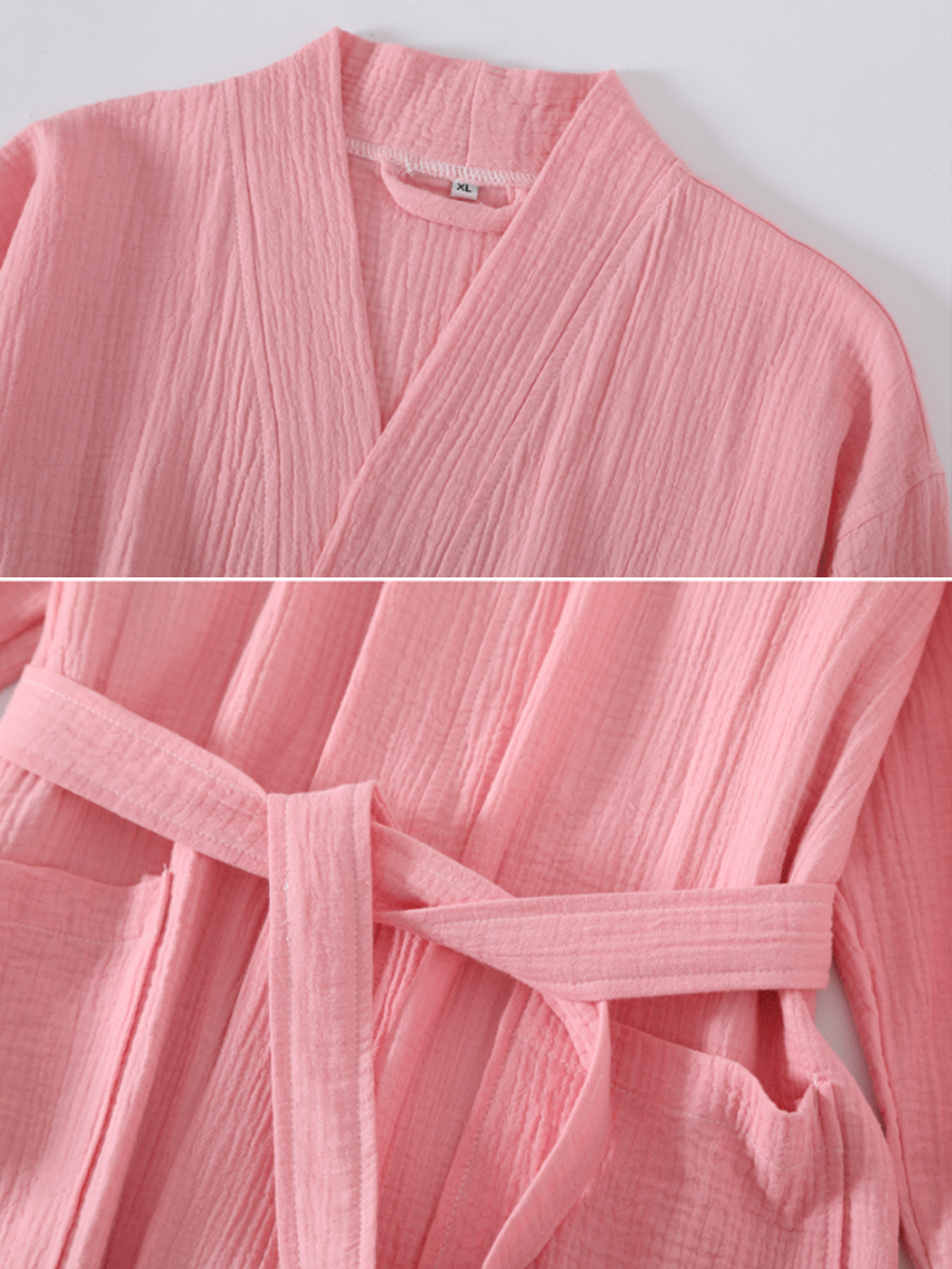 Harriet | Cosy Textured Kimono Ladies Dressing Gowns