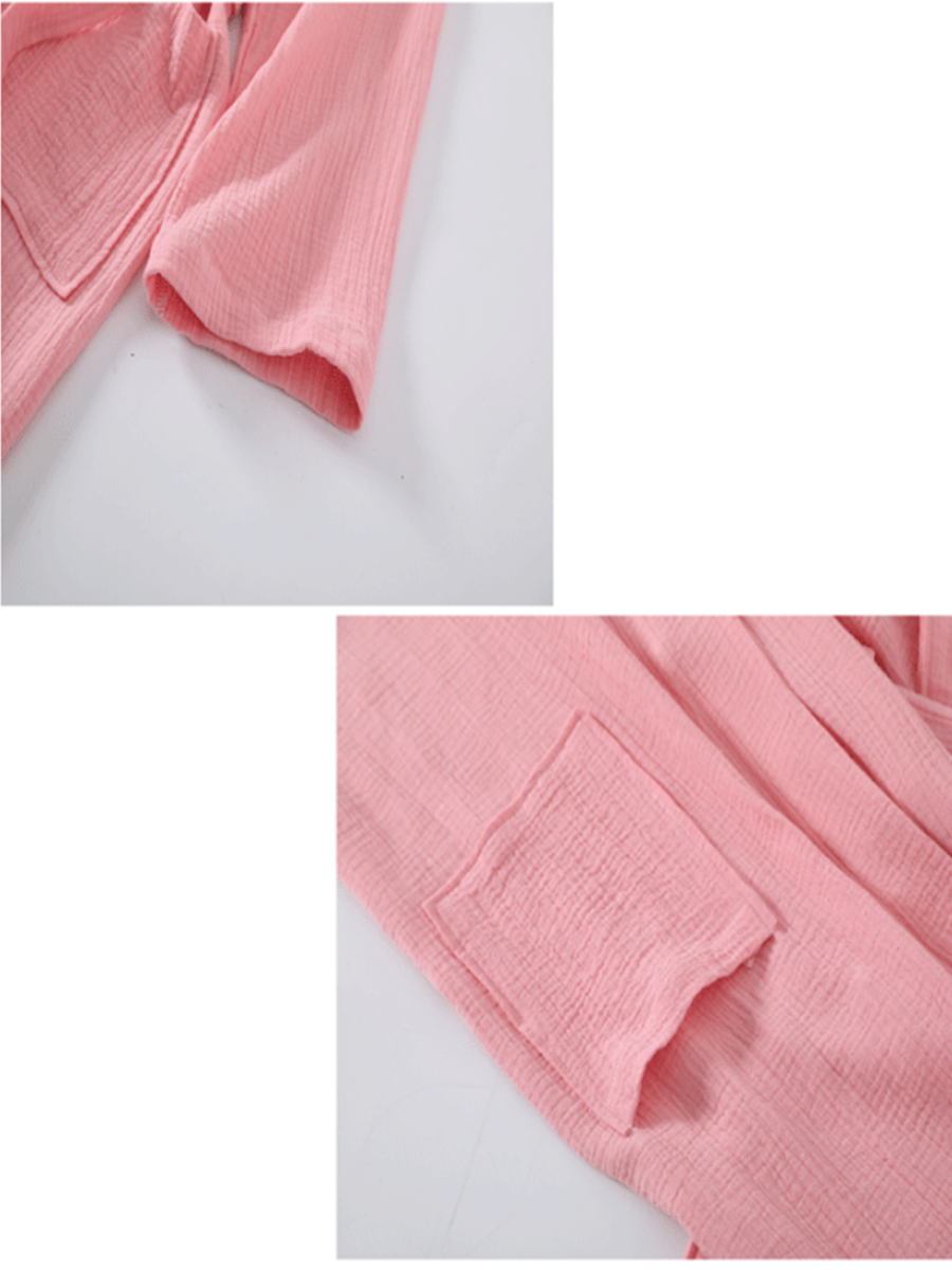 Harriet | Cosy Textured Kimono Ladies Dressing Gowns