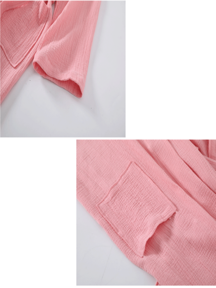 Harriet | Cosy Textured Kimono Ladies Dressing Gowns