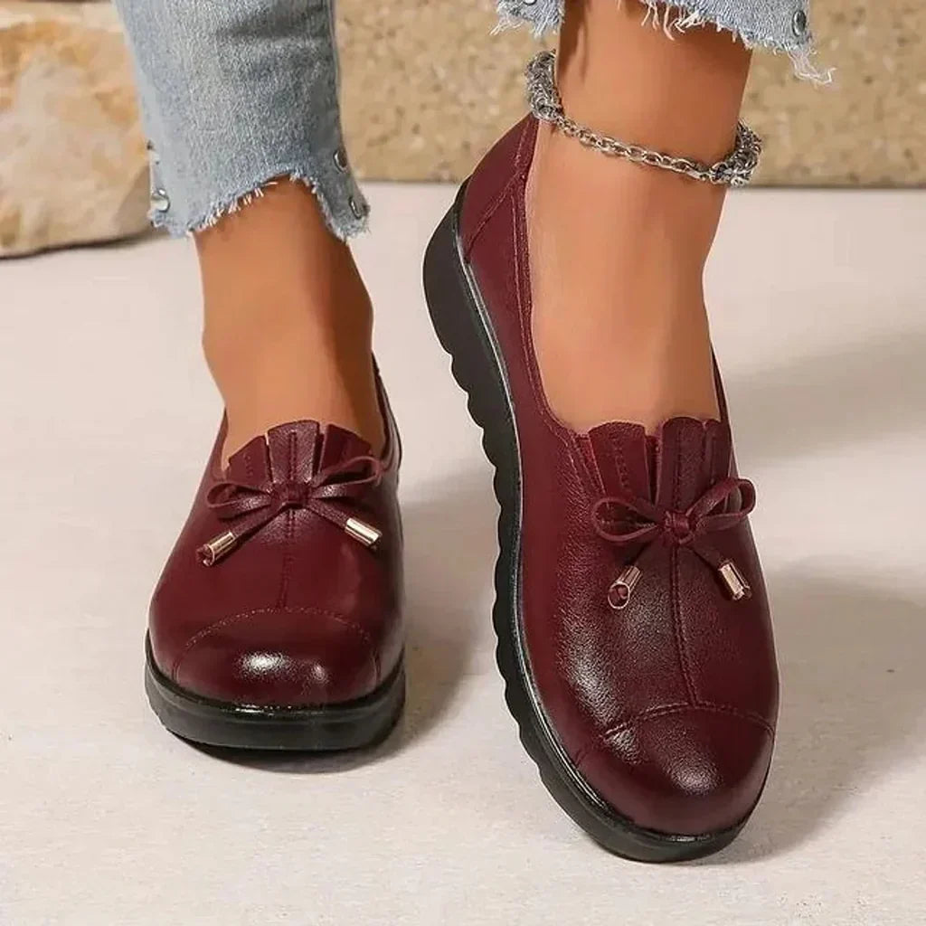 Hazel | Polished Comfort Moccasin Slip-On Slippers