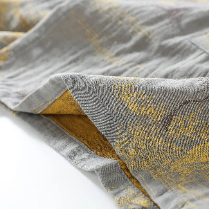 Isabelle | Effortless Printed Kimono Ladies Dressing Gowns