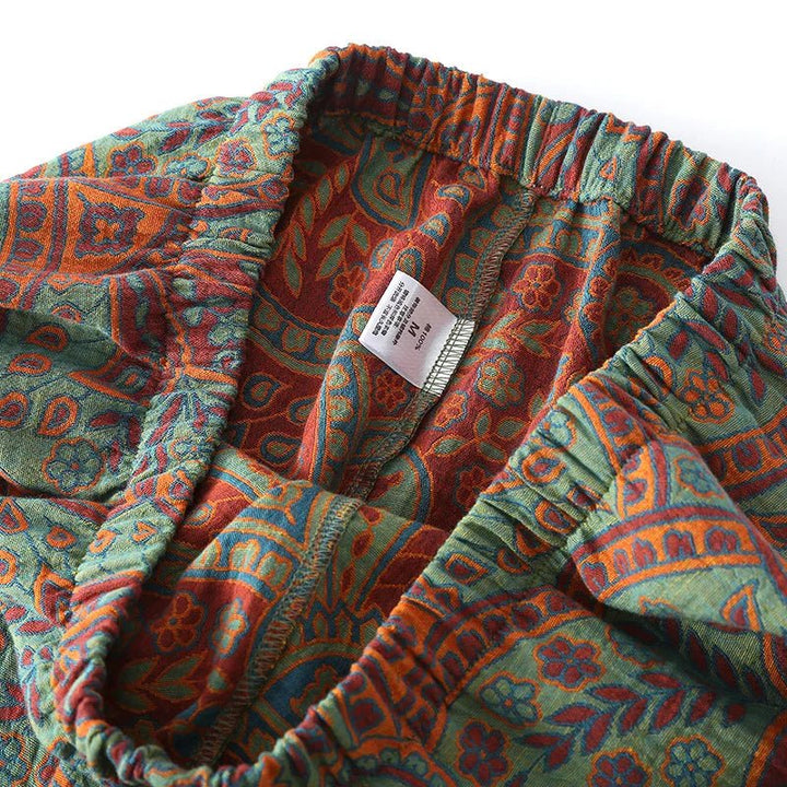 Isla | Sophisticated Paisley Long Sleeve Ladies Pyjamas