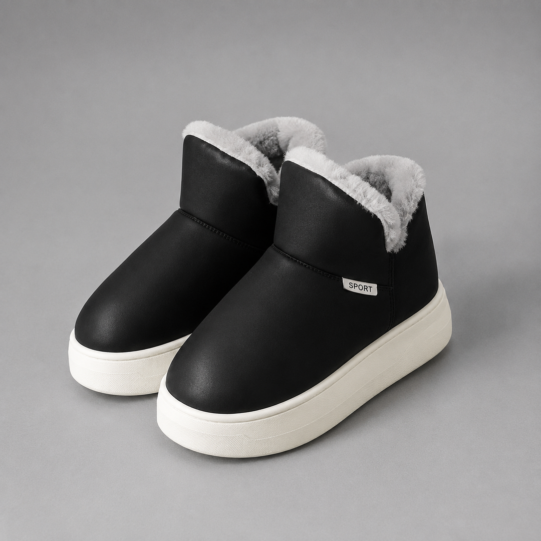 Isla | Stylish Fur-Lined Snow Boots Women Ankle Boots