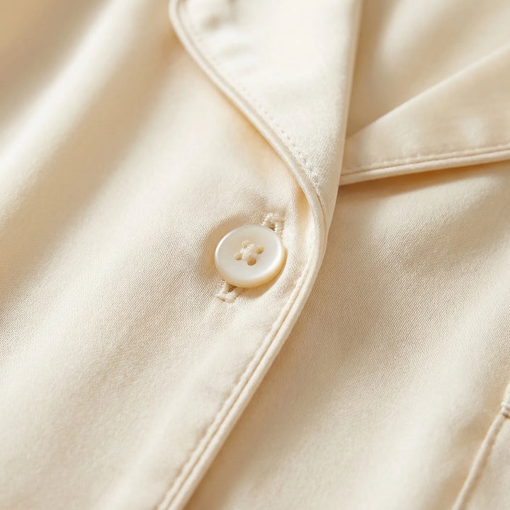 Jasmine | Sophisticated Notch Collar Ladies Pyjamas Set