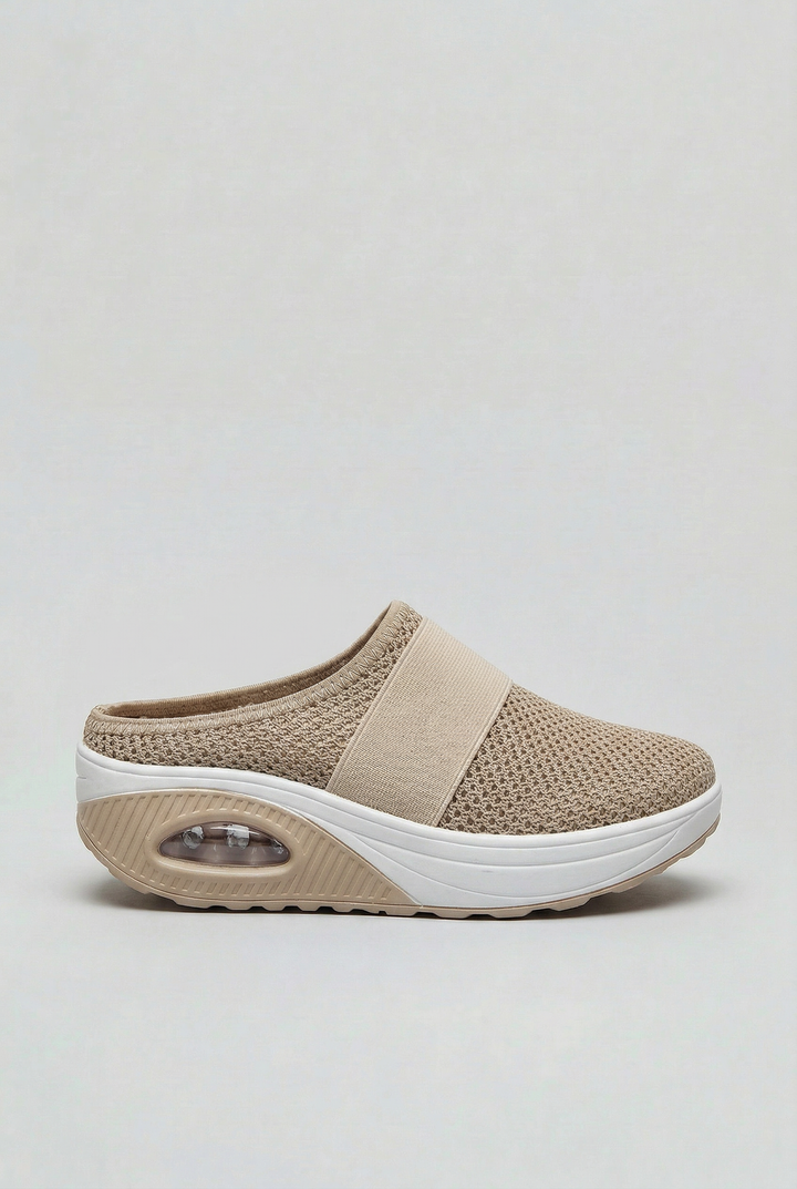 Jessica | Effortless Knit Mule Slippers with Air Cushion Sole