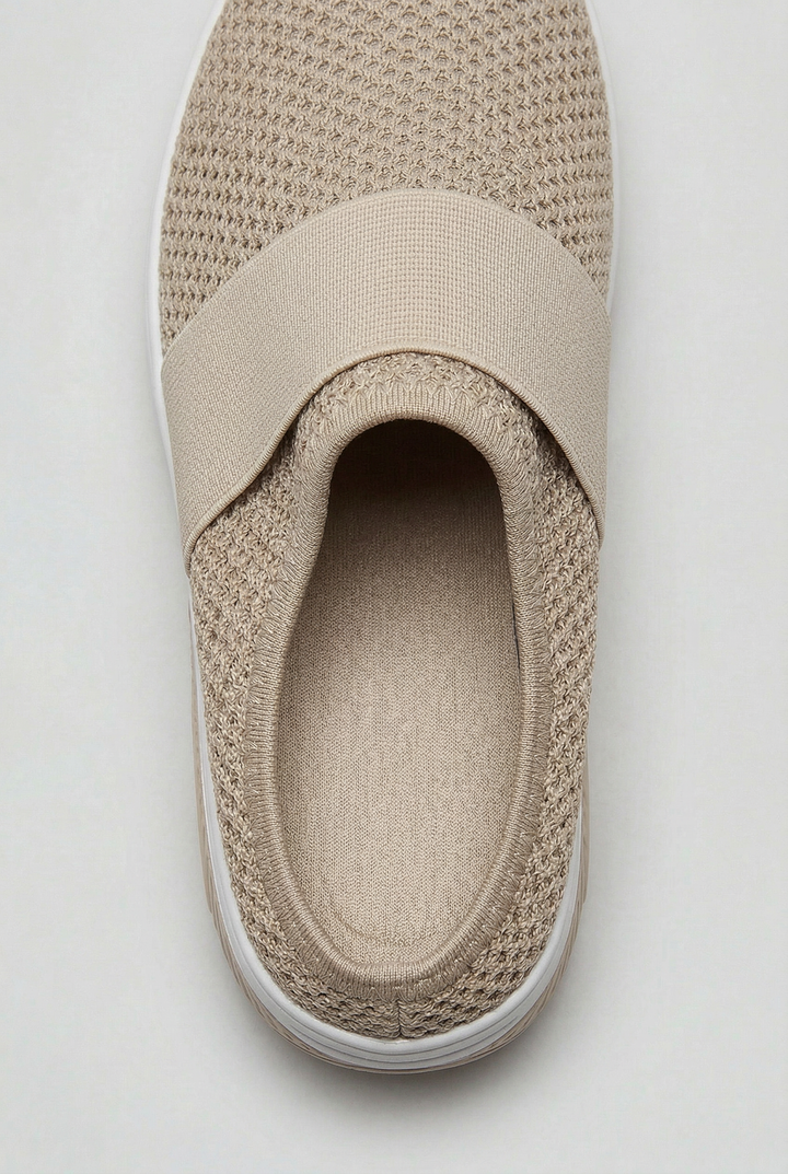 Jessica | Effortless Knit Mule Slippers with Air Cushion Sole
