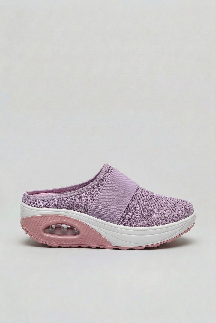 Jessica | Effortless Knit Mule Slippers with Air Cushion Sole