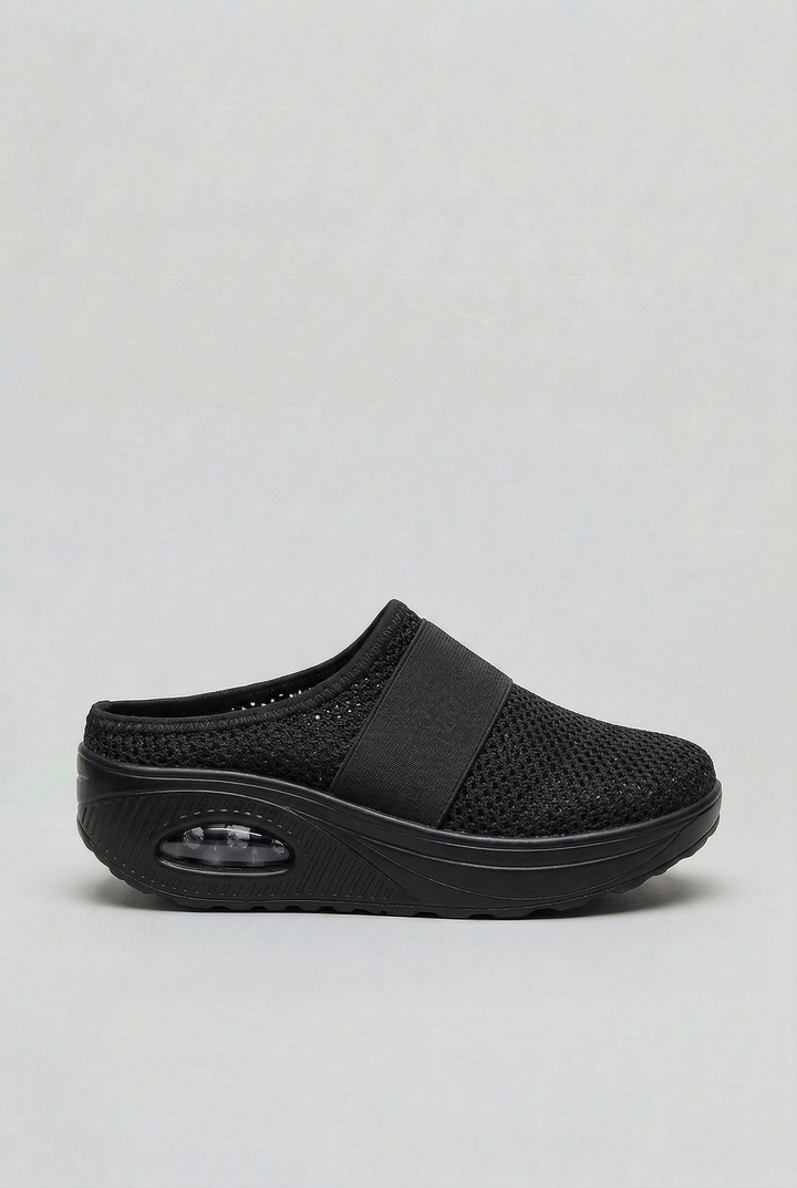Jessica | Effortless Knit Mule Slippers with Air Cushion Sole