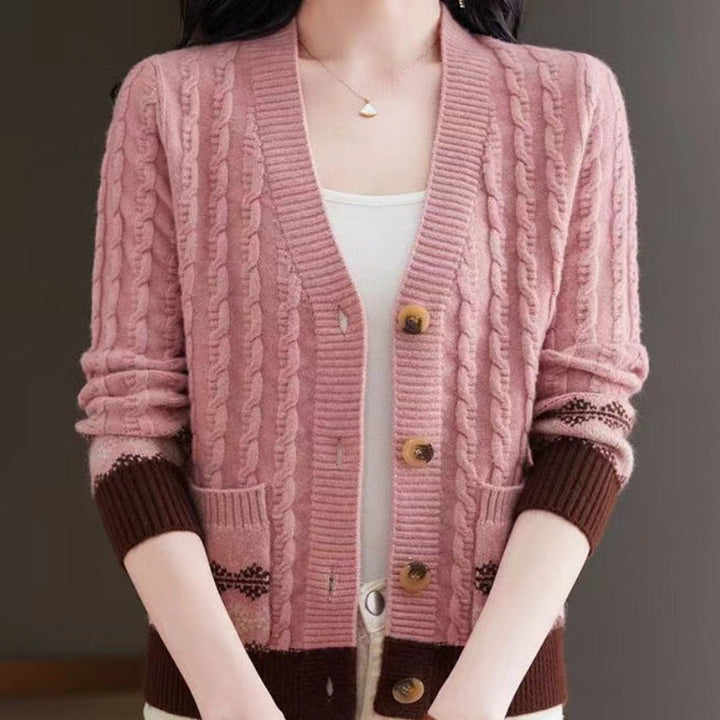 Lola | Effortless Cable Knit Christmas Jumper for Women