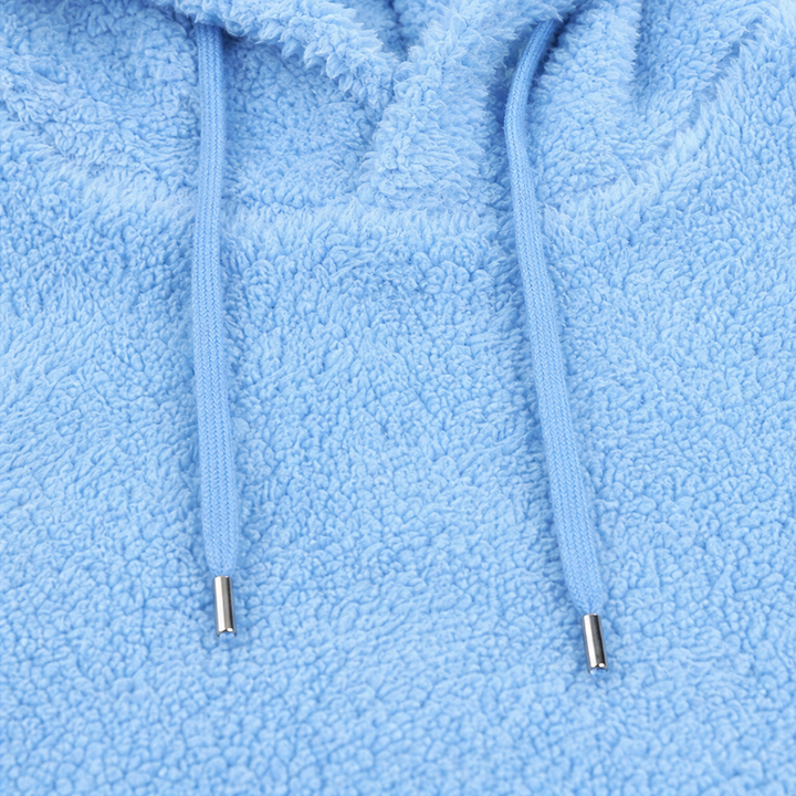 Lola | Graceful Hooded Plush Ladies Dressing Gown Maxi Dress