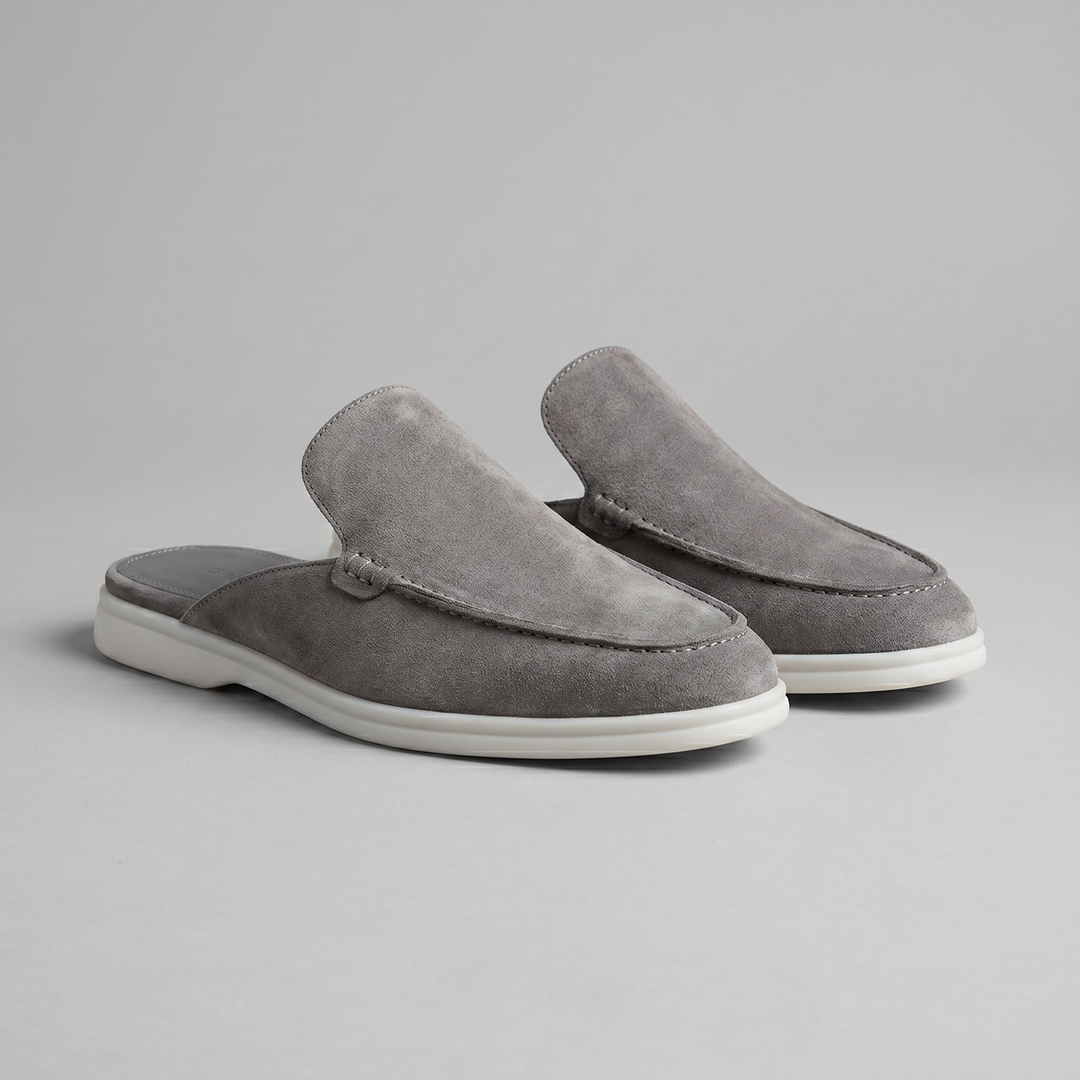 Luca | Chic Backless Loafer Slippers
