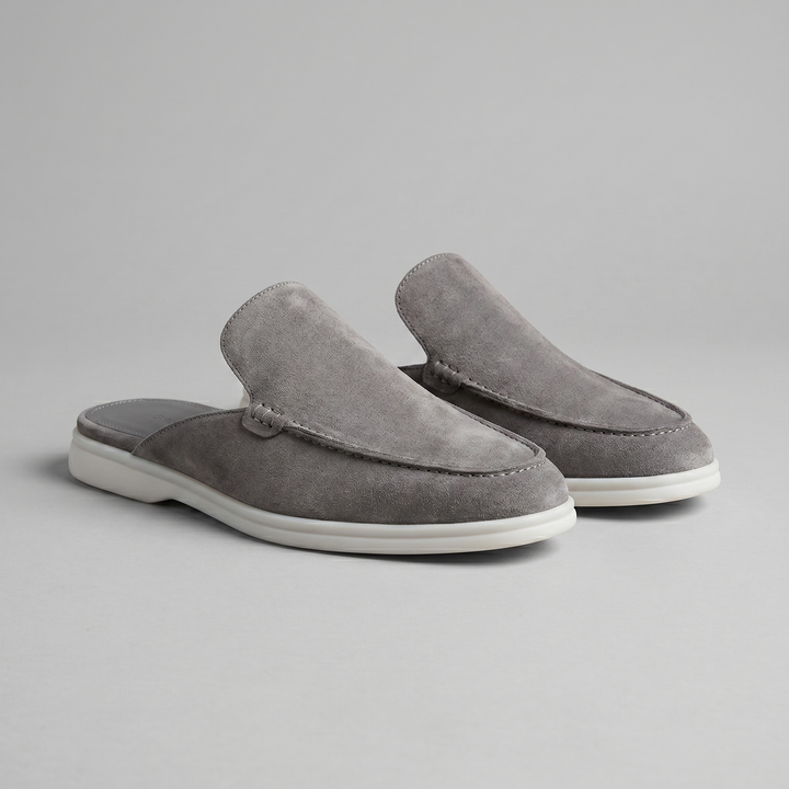 Luca | Chic Backless Loafer Slippers