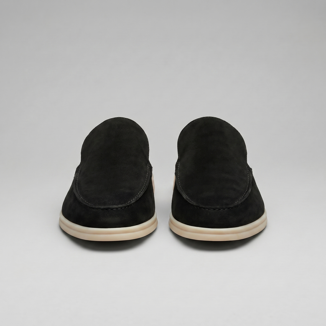 Luca | Chic Backless Loafer Slippers