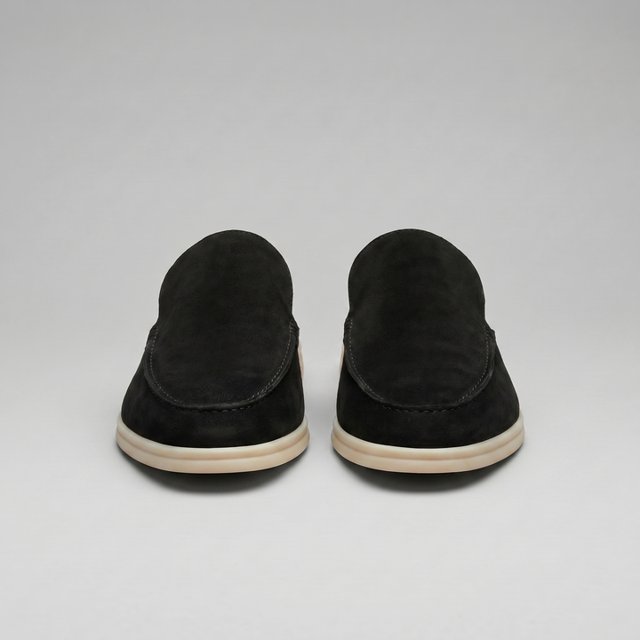 Luca | Chic Backless Loafer Slippers